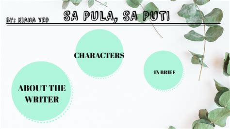 sa pula sa puti summary|Sa Pula, Sa Puti by Rissa Mae Lapeña on Prezi.